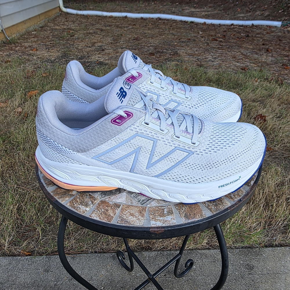 New Balance Unisex FF X 860 V14 W860F14 Gray Running Shoe Men Sz 9.5 Women Sz 11